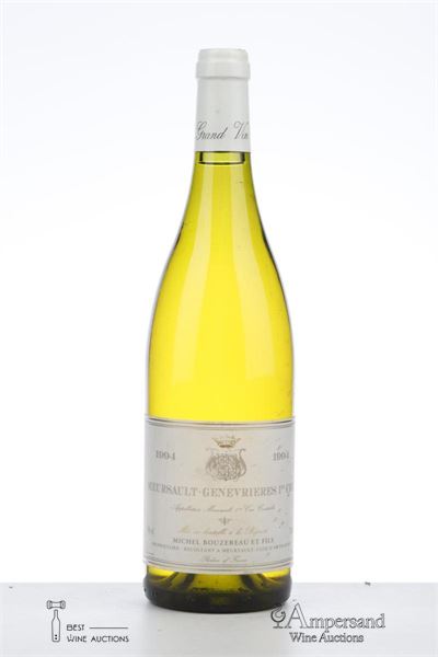 MEURSAULT GENEVRIERES 1994 - Michel Bouzereau - 1 Bottle