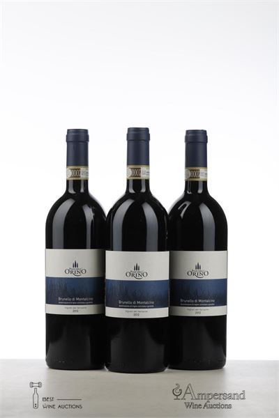 BRUNELLO DI MONTALCINO VIGNETI DEL VERSANTE 2012 - Pian dell'Orino - 3 Bottles