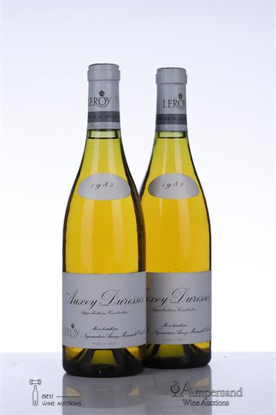 AUXEY DURESSES BLANC 1982 - Leroy Negociant - 2 Bottles