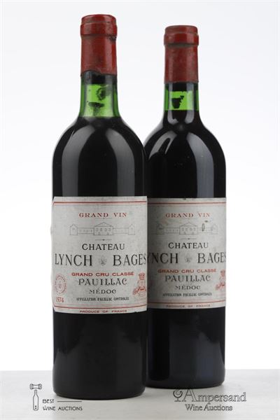 LYNCH BAGES 1974 - Mc - 2 Bottles