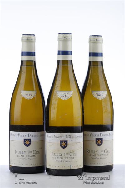 RULLY BLANC LE MEIX CADOT VIEILLES VIGNES 2013 - Dureuil Janthial - 3 Bottles