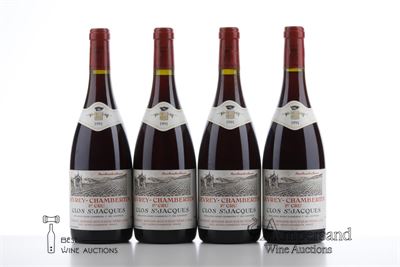 GEVREY CHAMBERTIN CLOS ST JACQUES 1991 - Armand Rousseau - 8 Bottles