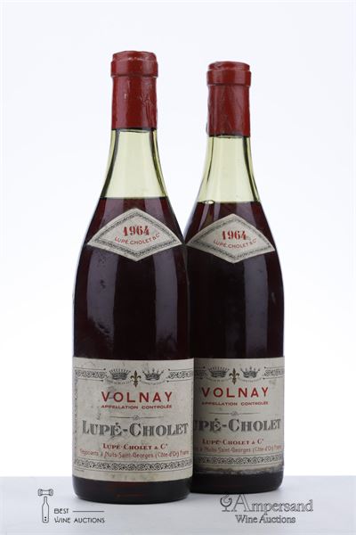 VOLNAY 1964 - Lupe Cholet - 2 Bottles