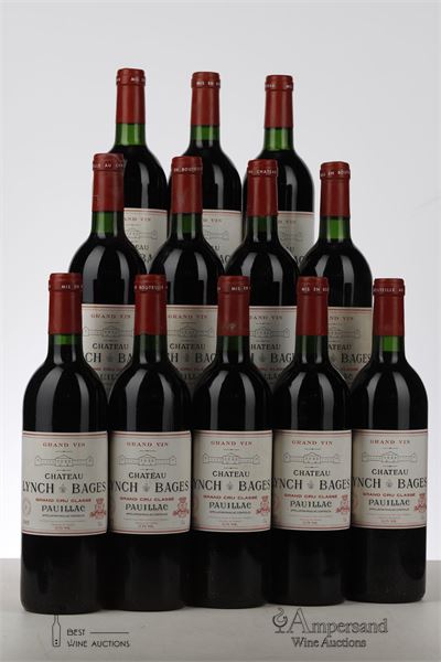 LYNCH BAGES 1985 - Mc - 12 Bottles - Owc 12