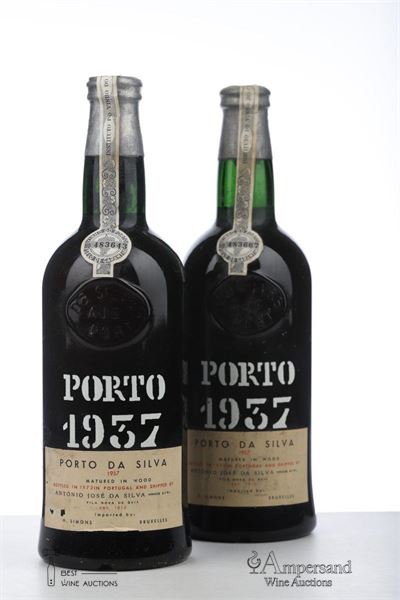 DA SILVA PORT 1937 - Da Silva - Bottled 1972 - 2 Bottles