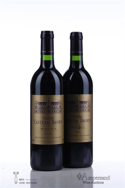 CANTENAC BROWN 1990 - 2 Bottles