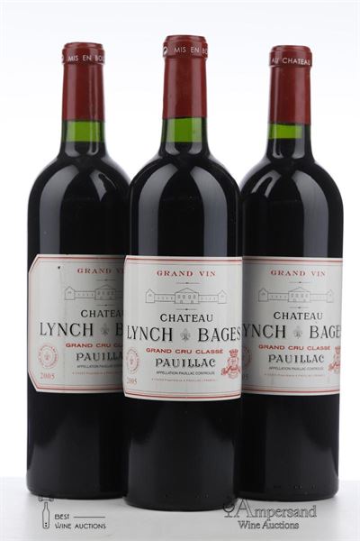 LYNCH BAGES 2005 - Mc - 3 Bottles