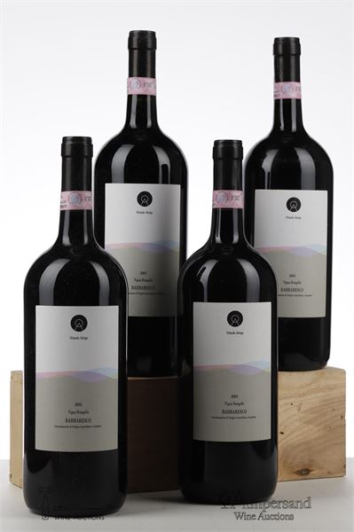 BARBARESCO VIGNA RONGALLO VIGNE VECCHIE 2001 - Orlando Abrigo - 4 Magnums - Owc 1