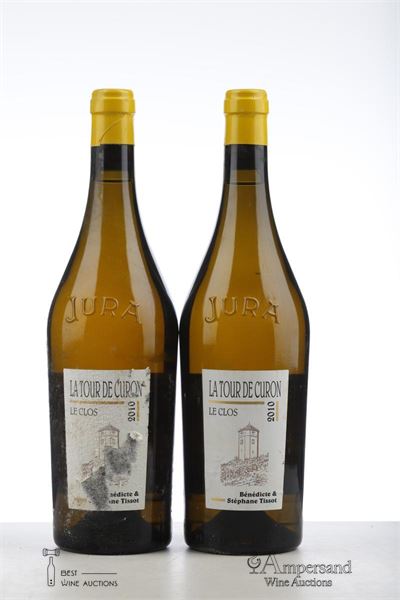 ARBOIS CHARDONNAY LE CLOS LA TOUR DE CURON 2010 - Andre et Mireille Tissot - 2 Bottles