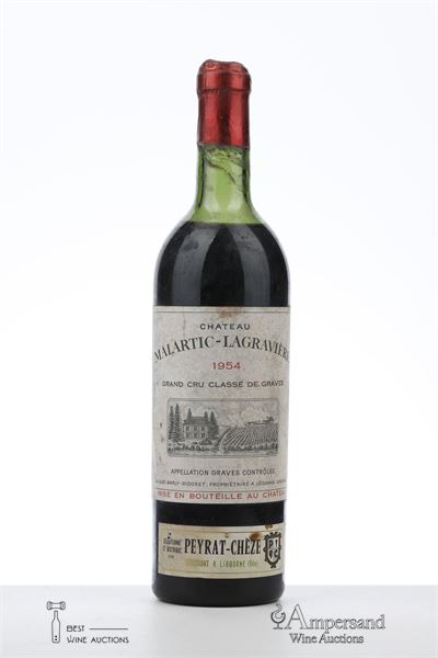 MALARTIC LAGRAVIERE 1954 - Mc - 1 Bottle