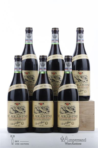 SAINT AUGUSTINE 1987 - Douglas Green - 6 Bottles