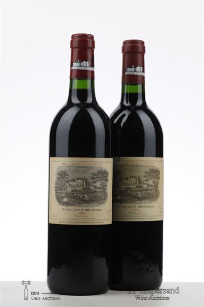 LAFITE ROTHSCHILD 1993 - Mc - 2 Bottles