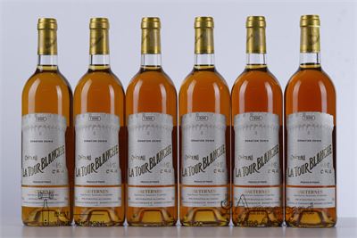LA TOUR BLANCHE 1996 - 12 Bottles - Owc 12