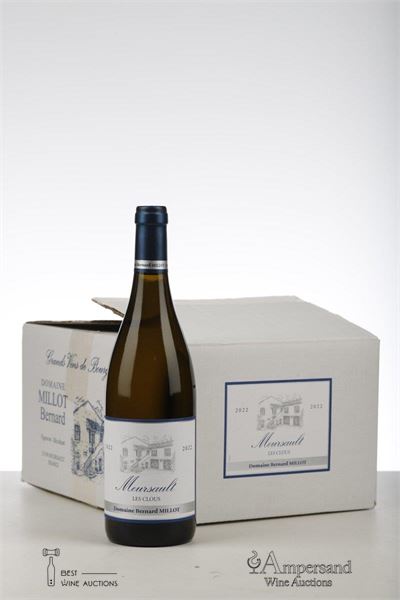 MEURSAULT LES CLOUS 2022 - Bernard Millot - 6 Bottles - Oc 6