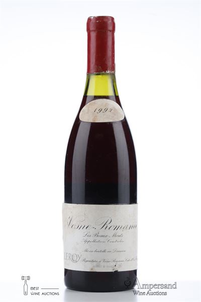 VOSNE ROMANEE LES BEAUX MONTS 1992 - Domaine Leroy - 1 Bottle