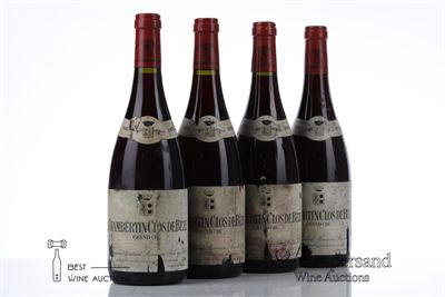 CHAMBERTIN CLOS DE BEZE 1988 - Armand Rousseau - 4 Bottles