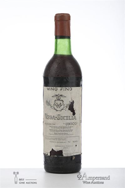 VEGA SICILIA UNICO 1941 - Vega Sicilia - 1 Bottle