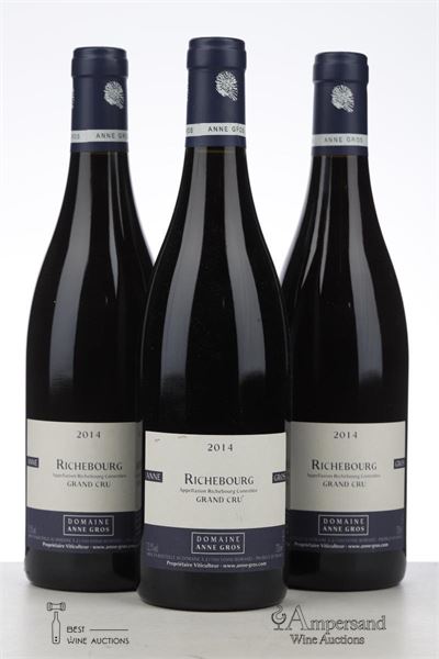 RICHEBOURG 2014 - Anne Gros - 3 Bottles
