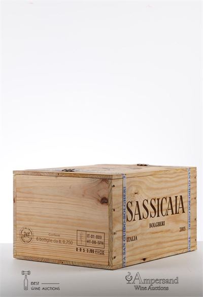 SASSICAIA 2003 - Tenuta San Guido - 6 Bottles - Owc 6