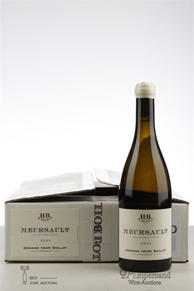MEURSAULT 2021 - Henri Boillot - 6 Bottles - Oc 6