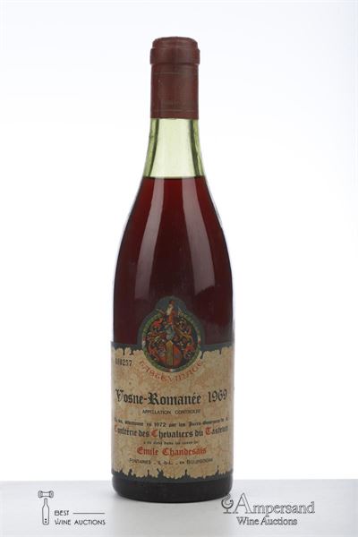 VOSNE ROMANEE 1969 - Emile Chandesais - 1 Bottle