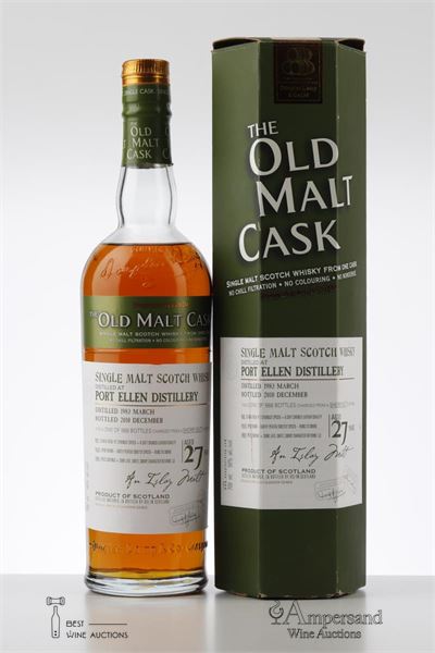 1983 PORT ELLEN 27 Y OLD MALT CASK - Bottled in 2010 - One of 568 bottles / Sherry Butt - 1 Bottle - Oc 1