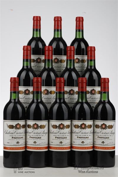 CROIZET BAGES 1981 - Mc - 12 Bottles