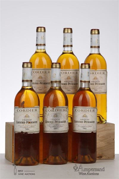 LAFAURIE PEYRAGUEY 1985 - Mc - 6 Bottles - Owc 6