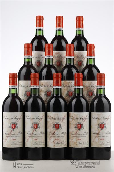 POUJEAUX 1980 - Mc - 12 Bottles