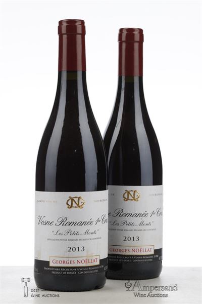 VOSNE ROMANEE LES PETITS MONTS 2013 - Georges Noellat - 2 Bottles