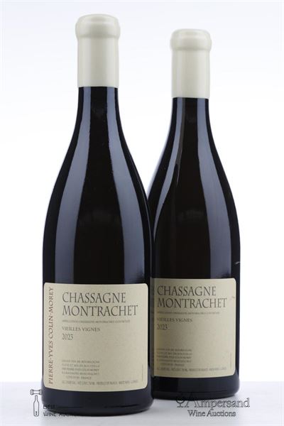 CHASSAGNE MONTRACHET BLANC VIEILLES VIGNES 2023 - Pierre Yves Colin Morey - 2 Bottles