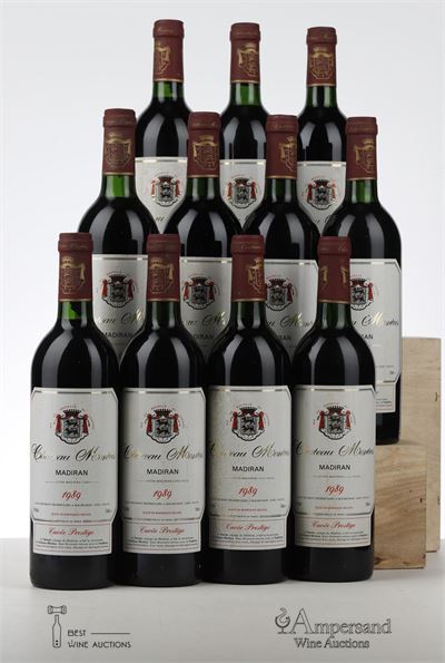 MONTUS CUVEE PRESTIGE 1989 - Mc - 11 Bottles
