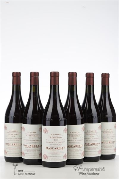 LANGHE NEBBIOLO 2016 - Giuseppe Mascarello - 6 Bottles