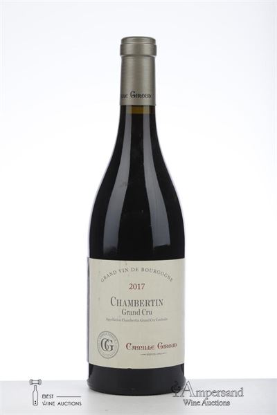 CHAMBERTIN 2017 - Camille Giroud - 1 Bottle