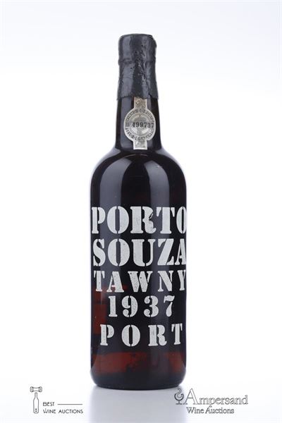 SOUZA TAWNY PORT 1937 - Souza bottled 1972 - 1 Bottle