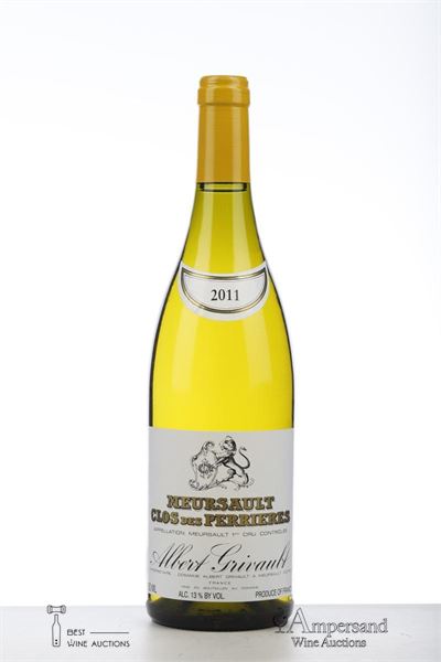 MEURSAULT CLOS DES PERRIERES 2011 - Albert Grivault - 1 Bottle