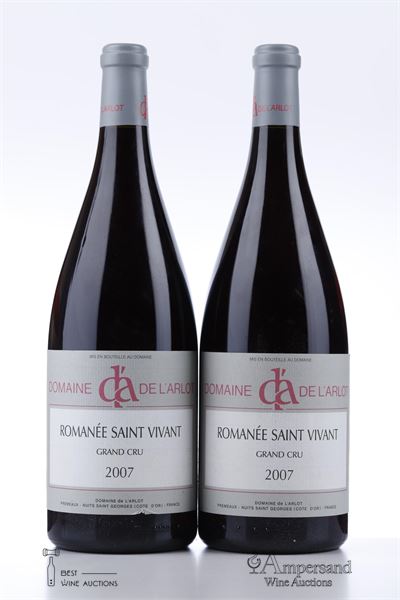 ROMANEE ST VIVANT 2007 - Domaine de l'Arlot - 2 Magnums