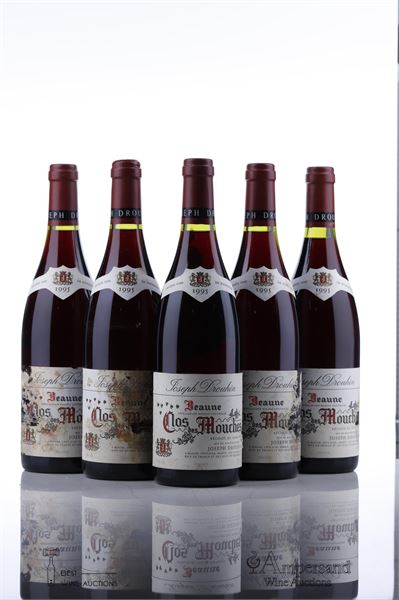 BEAUNE CLOS DES MOUCHES 1995 - Joseph Drouhin - 5 Bottles