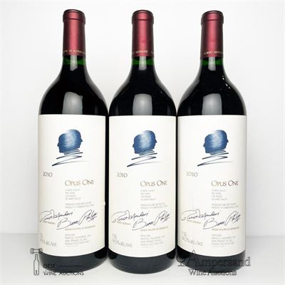OPUS ONE 2010 - Mondavi/Rothschild - 3 Magnums