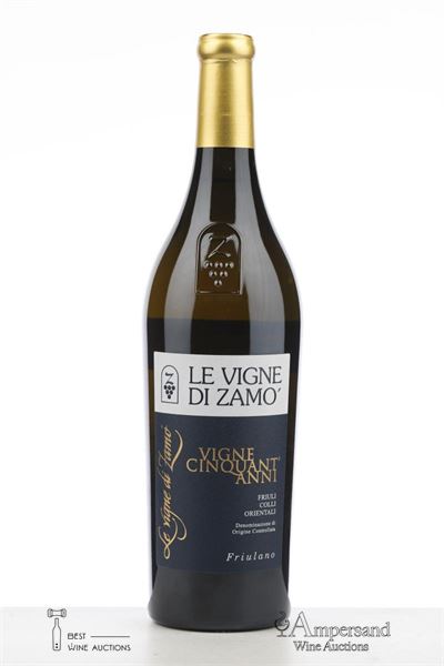 FRIULANO VIGNE CINQUANT ANNI 2015 - Le Vigne di Zamo - 1 Bottle