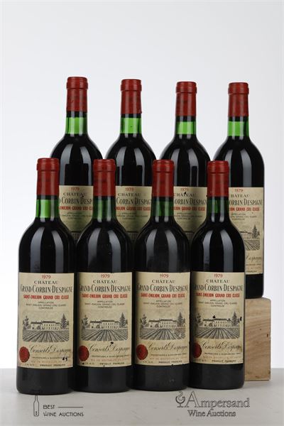 GRAND CORBIN D'ESPAGNE 1979 - Mc - 8 Bottles