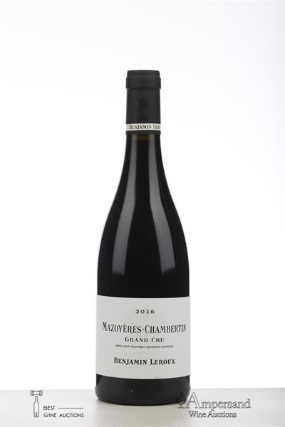 MAZOYERES CHAMBERTIN 2016 - Benjamin Leroux - 1 Bottle