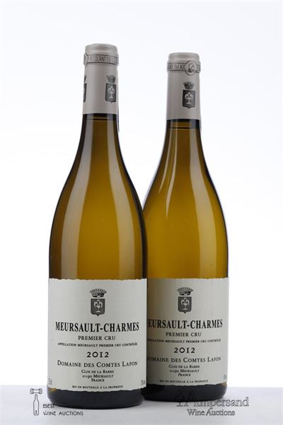 MEURSAULT CHARMES 2012 - Comtes Lafon - 2 Bottles