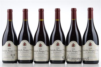 CHAMBOLLE MUSIGNY LES AMOUREUSES 2008 - Robert Groffier - 6 Bottles