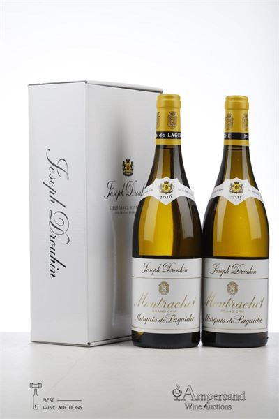 MONTRACHET MARQUIS DE LAGUICHE 1* 2015 + 1* 2016  - Joseph Drouhin  - 2 Bottles - Oc 2