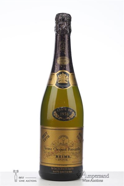 VEUVE CLICQUOT CARTE D'OR BRUT BICENTENAIRE 1772-1972 1976 - Veuve Clicquot - 1 Bottle