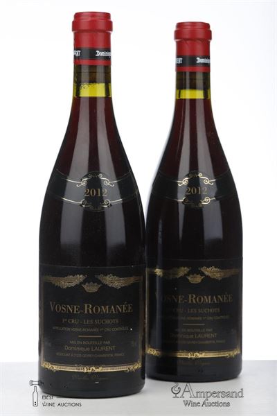 VOSNE ROMANEE LES SUCHOTS 2012 - Dominique Laurent - 2 Bottles