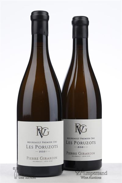MEURSAULT LES PORUZOTS 2021 - Pierre Girardin - 2 Bottles