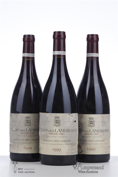 CLOS DES LAMBRAYS 1999 - Domaine des Lambrays - 3 Bottles