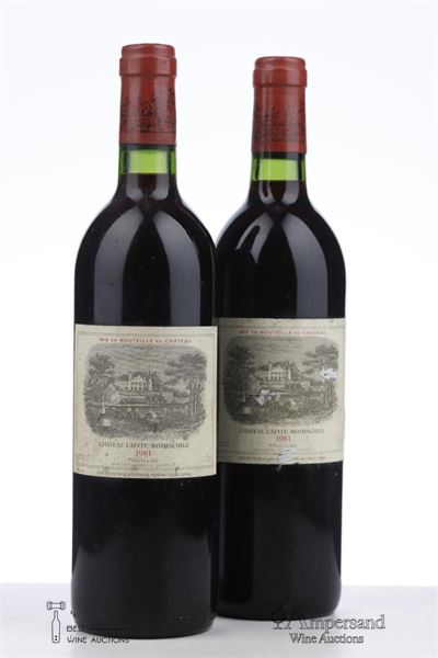 LAFITE ROTHSCHILD 1981 - Mc - 2 Bottles